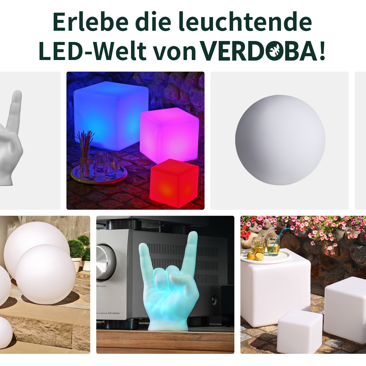 LED Gartenbeleuchtung von VERDOBA