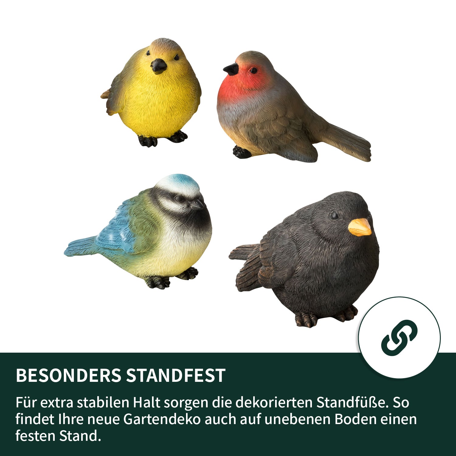 Gartenfigur Vögel von VERDOBA