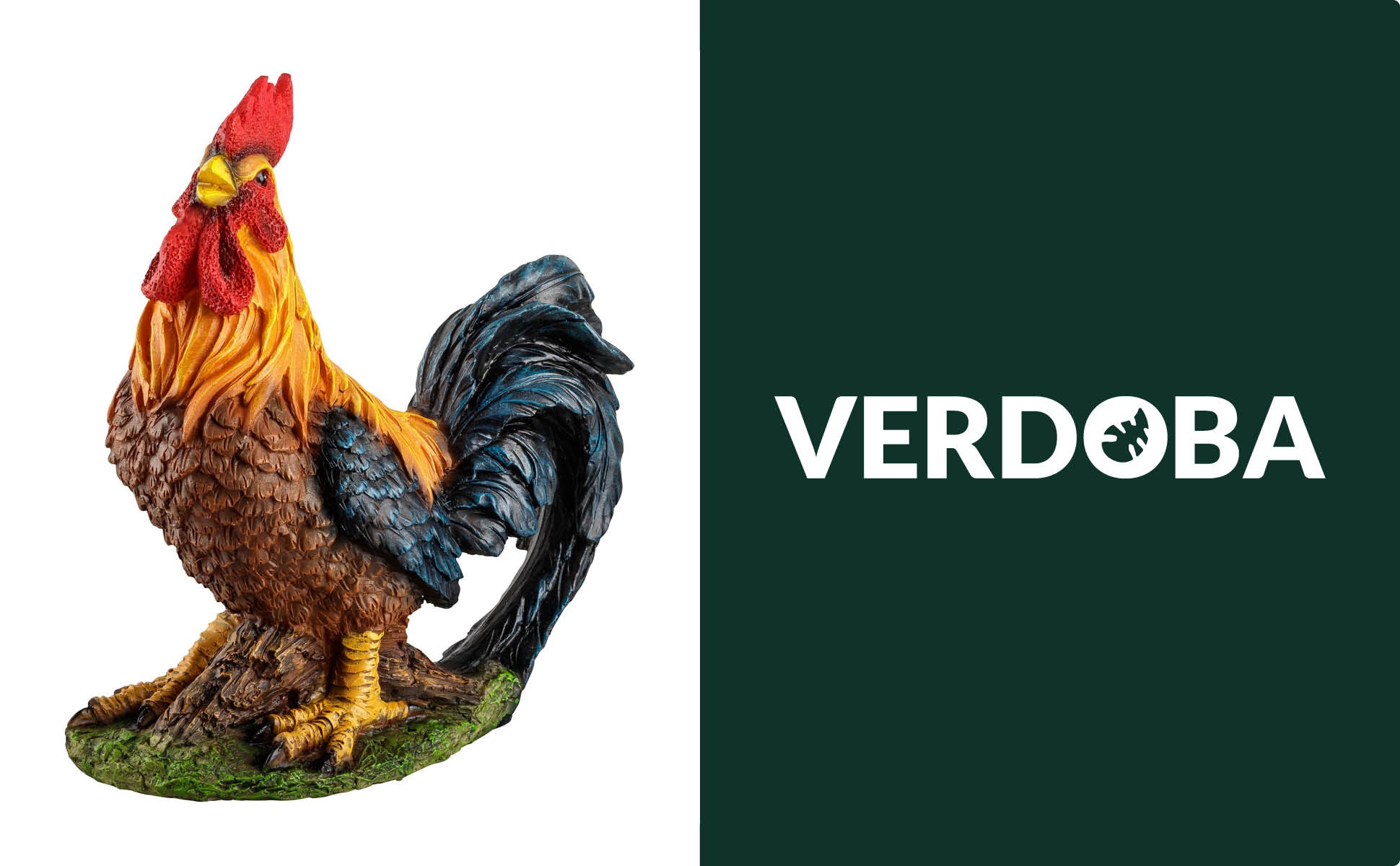 Hahn Gartenfigur von VERDOBA