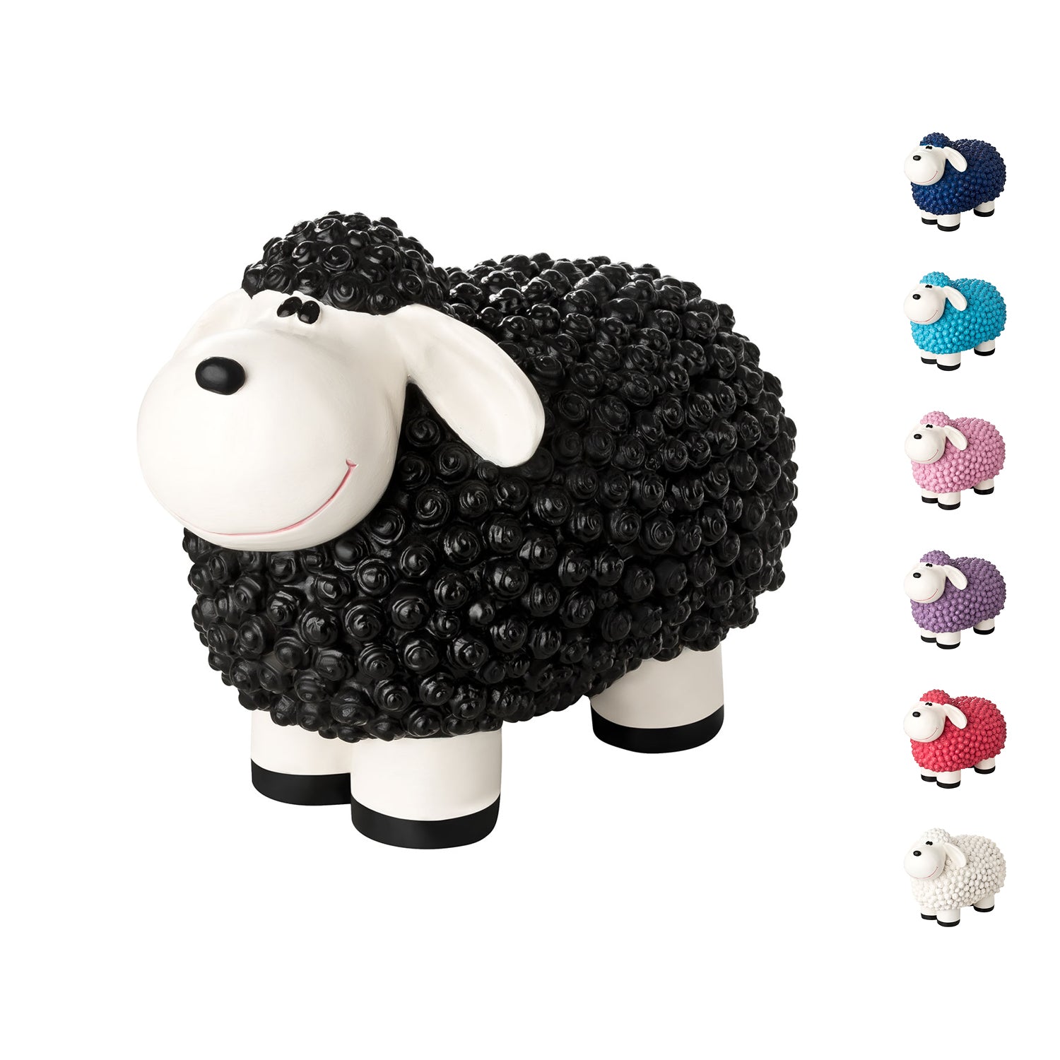 Mini Schaf - Gartenfigur