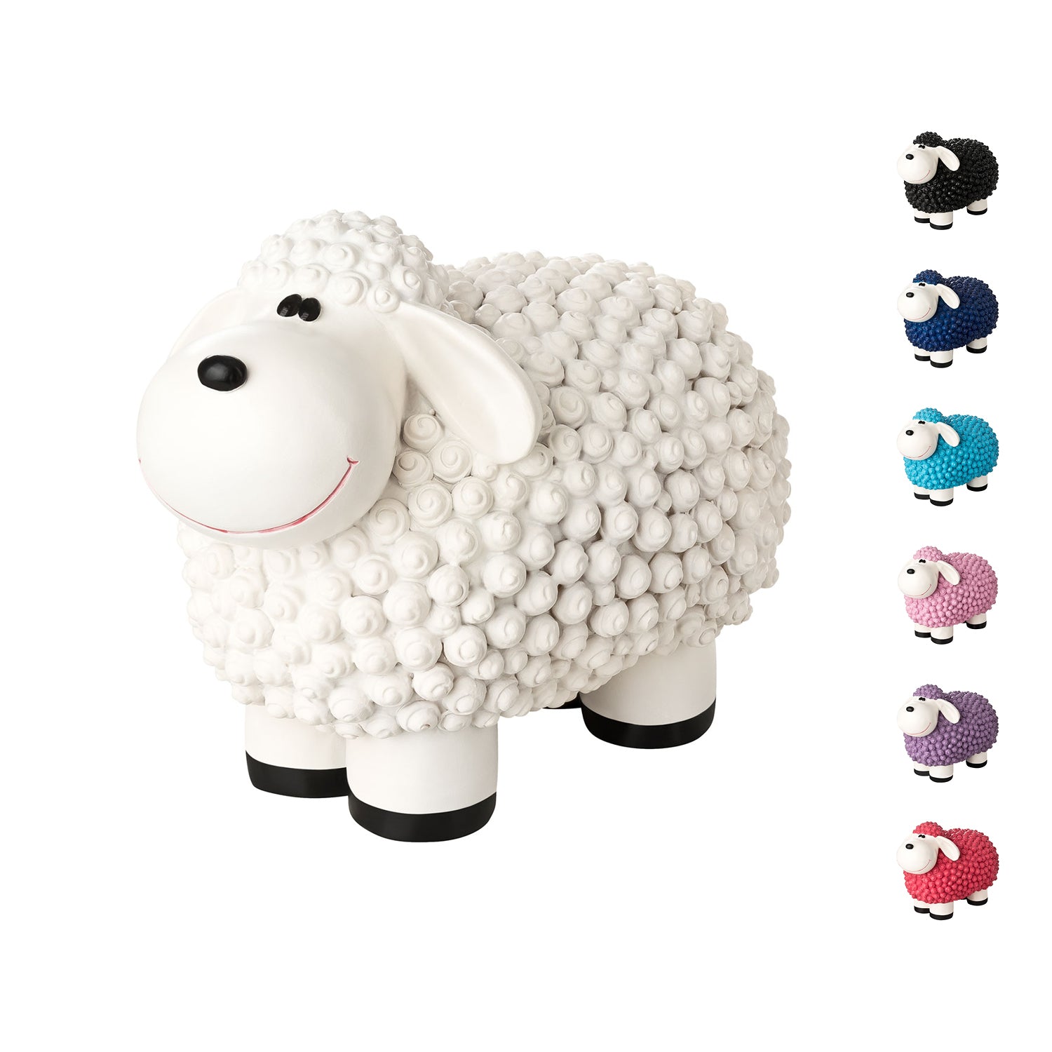 Mini Schaf - Gartenfigur