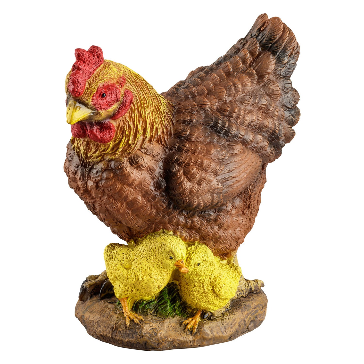 Huhn / Hahn - Gartenfigur